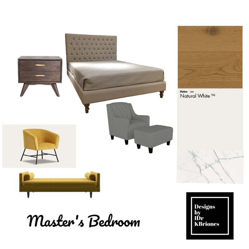 Master's Bedroom Mood Board by KB Design Studio on Style Sourcebook