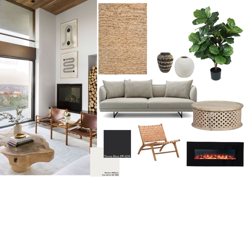 Modern Organic Mood Board by Lisa T.D. Nguyen on Style Sourcebook