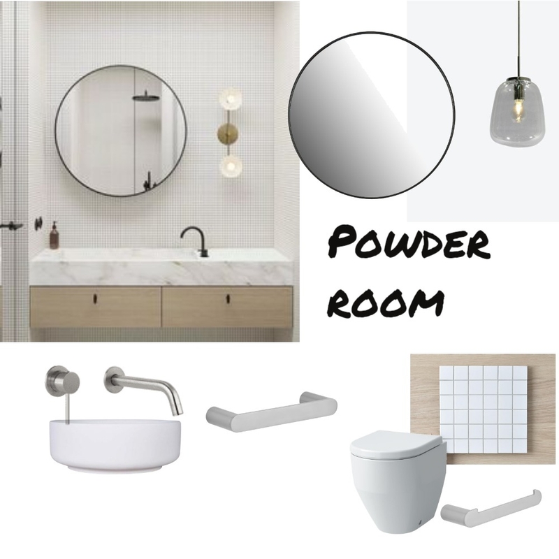 Powder Room Mood Board by Mandygee on Style Sourcebook