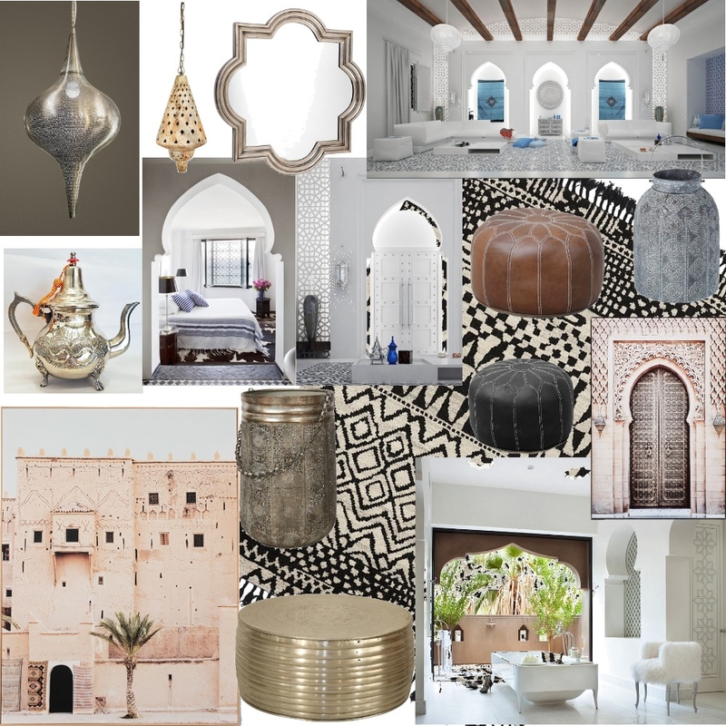 Moorish Mood Board by STEFF on Style Sourcebook