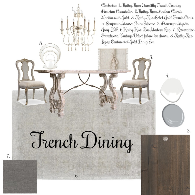 Assignment 9 Dining Room Mood Board by Design by LESS on Style Sourcebook