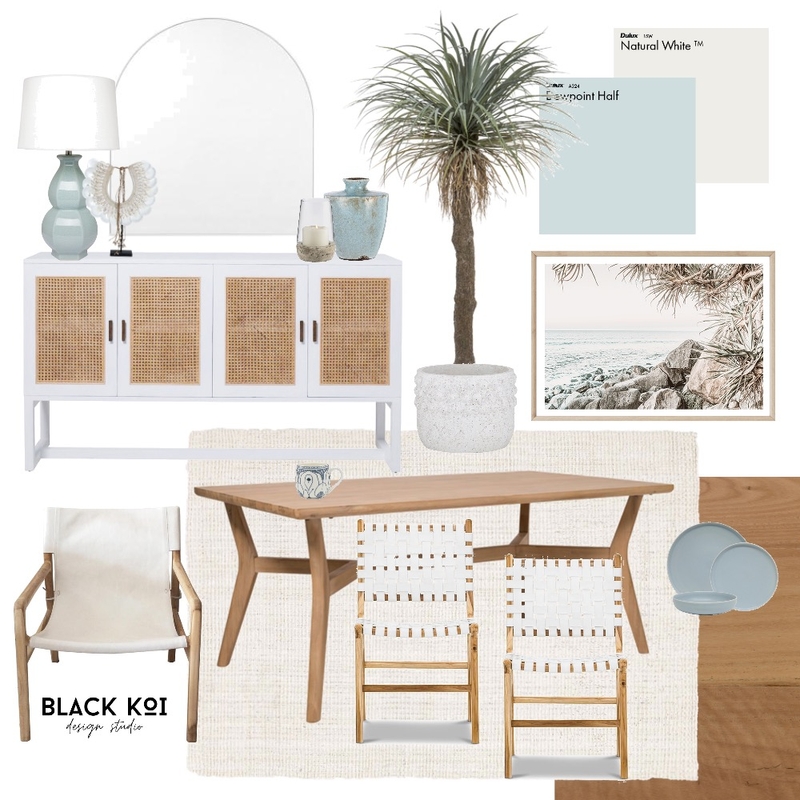 NKD Dining Room Mood Board by Black Koi Design Studio on Style Sourcebook