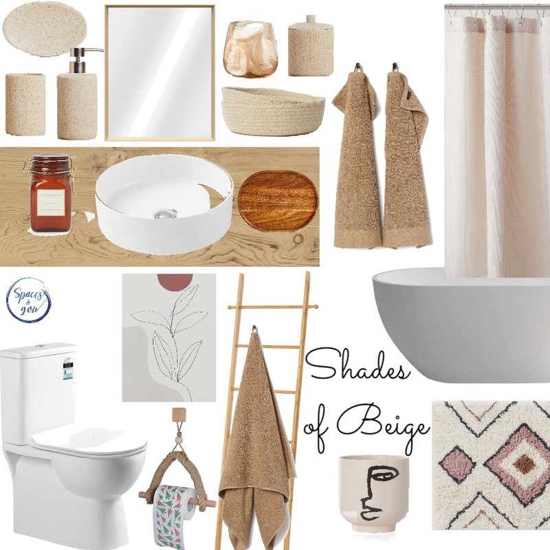 Earthy Chic bathroom Mood Board by Spaces&You on Style Sourcebook