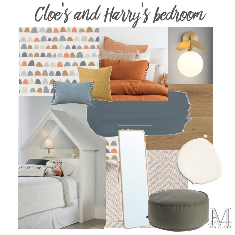 Harry's and Cloe's bedroom Mood Board by IvanaM Interiors on Style Sourcebook