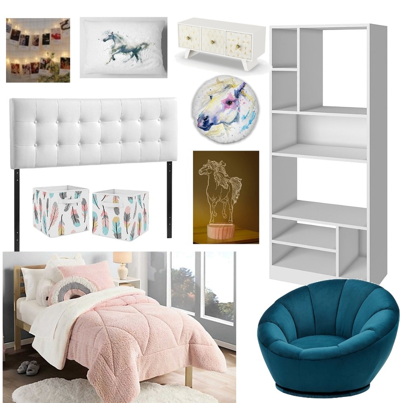 Josie's Room Mood Board by Annalei May Designs on Style Sourcebook