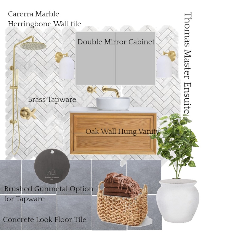 THOMAS Ensuite Bathroom v3 Mood Board by Adele Lynch : Interiors on Style Sourcebook