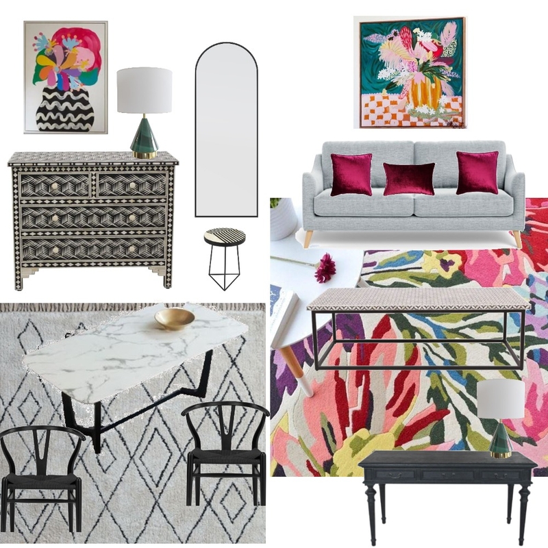 Modern Contempoary Lounge Dining Mood Board by MichelleDavies on Style Sourcebook