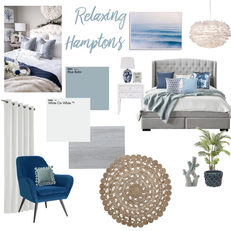 Relaxing Hamptons Mood Board by Aleen.p on Style Sourcebook