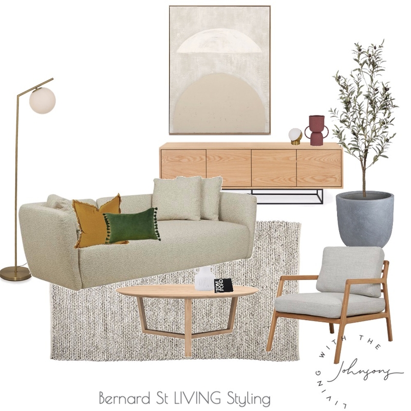 Bernard St Living Styling Mood Board by LWTJ on Style Sourcebook