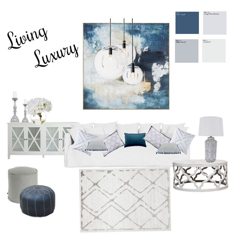 Living Luxury Mood Board by Geri Ramsay on Style Sourcebook