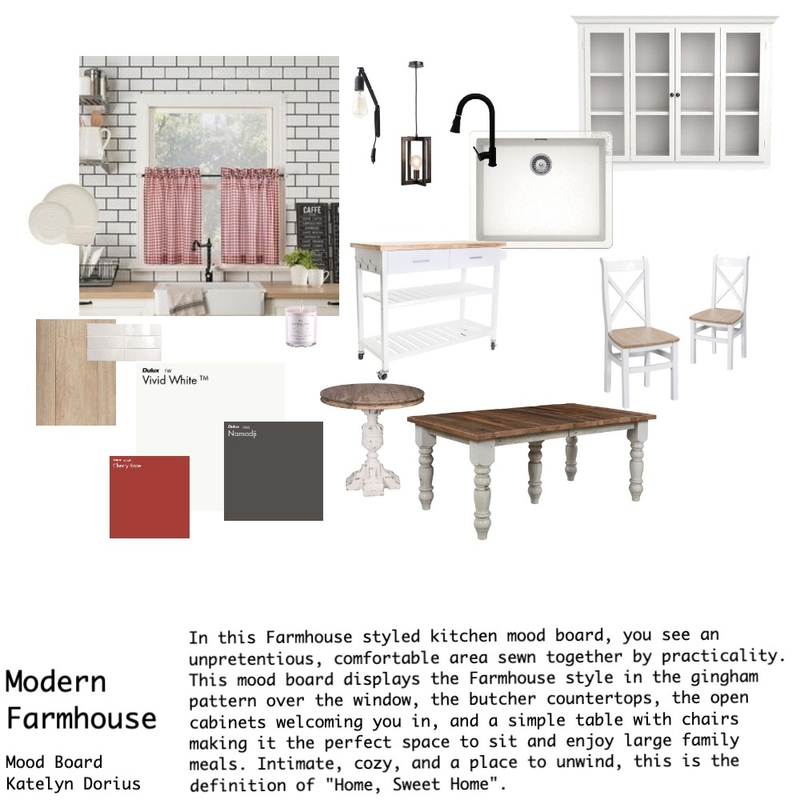 Farmhouse Kitchen Mood Board by katelyndorius on Style Sourcebook