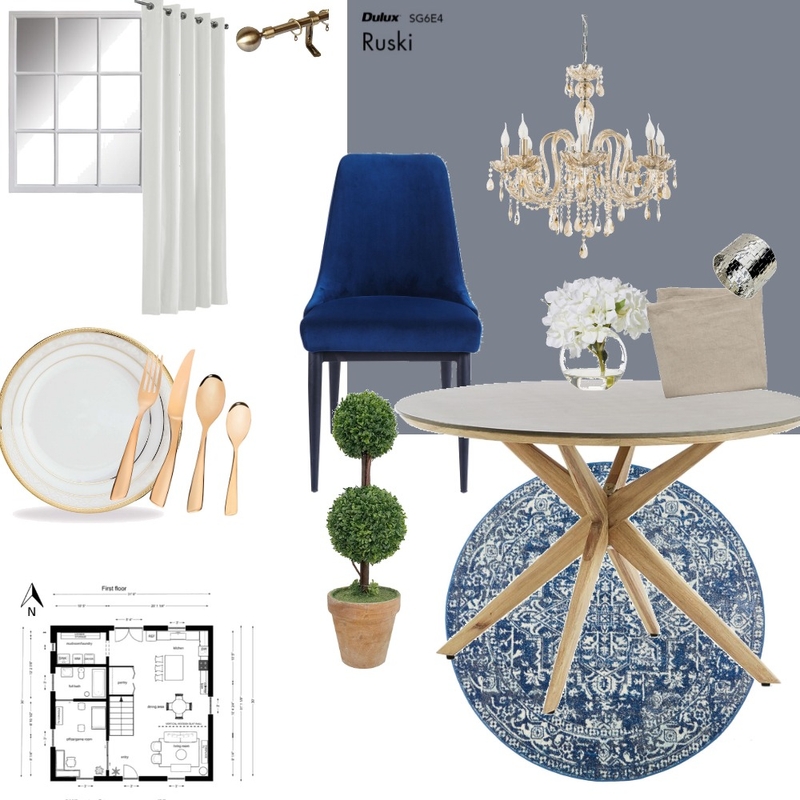 DiningRoom Mood Board by Hansari on Style Sourcebook