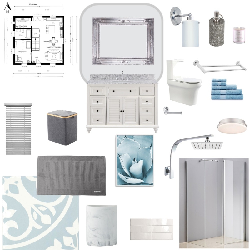 Bathroom Mood Board by Hansari on Style Sourcebook