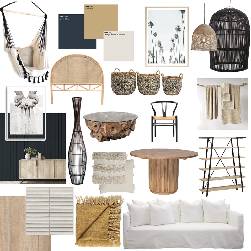 Modern coastal Mood Board by TrishPham on Style Sourcebook