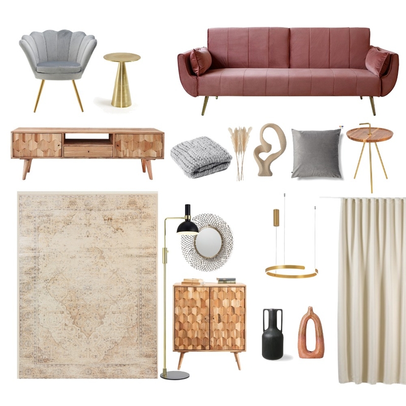 Moodboard Living Beatrice v2 Mood Board by Designful.ro on Style Sourcebook