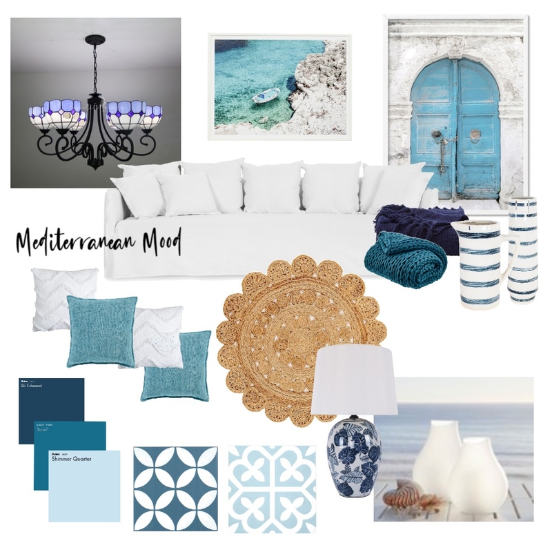 Mediterranean Mood Mood Board by Geri Ramsay on Style Sourcebook