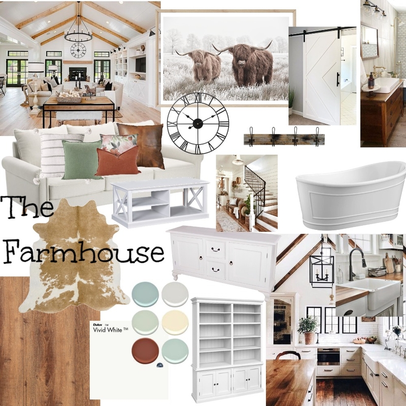 The Farmhouse Mood Board by alarnalawrence on Style Sourcebook