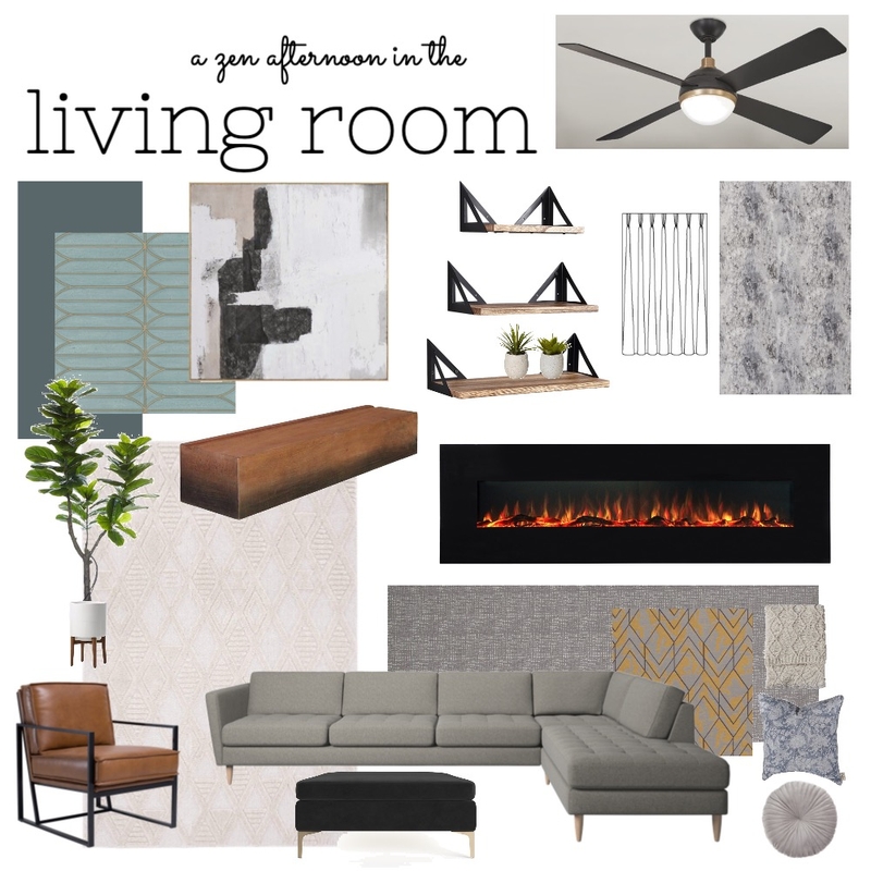 A Zen Afternoon in the Living Room Mood Board by tiffanytnniquette1224 on Style Sourcebook