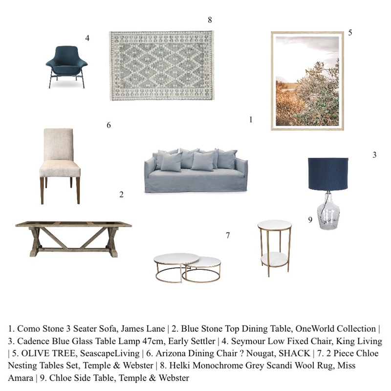 Lounge Mood Board by Catherine Hotton on Style Sourcebook