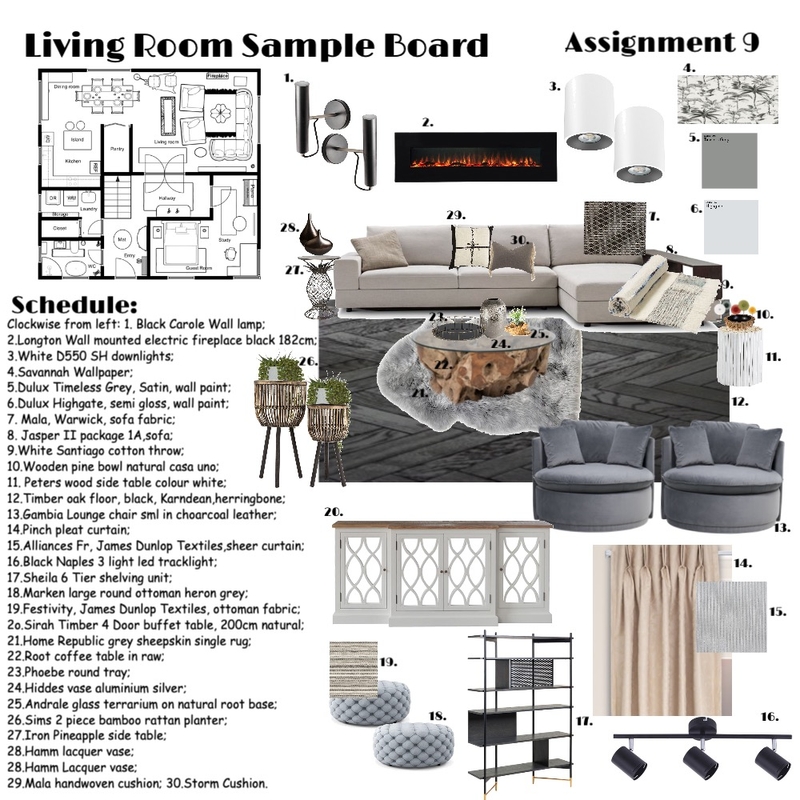 living room Mood Board by mariyamshafaf on Style Sourcebook