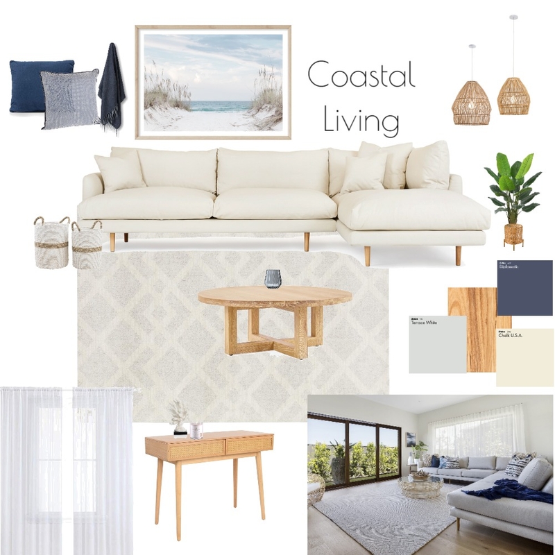 Coastal Living Mood Board by Krystallouise on Style Sourcebook