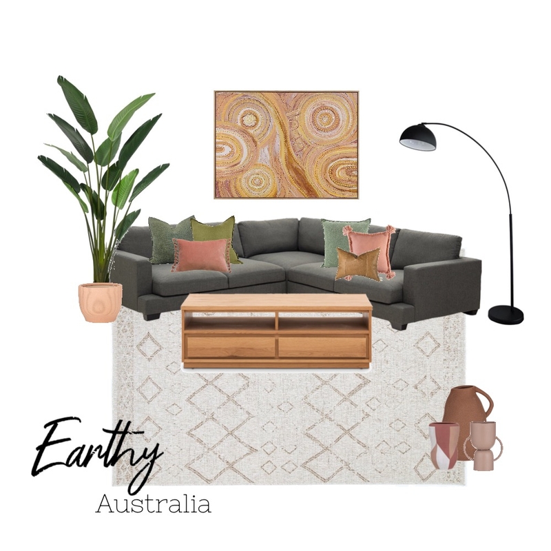 Modern Australian Living Mood Board by K.doesinteriors on Style Sourcebook