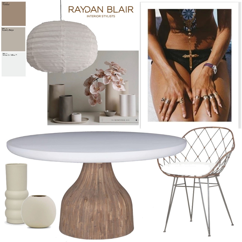 Coastal Dining Room Mood Board by RAYDAN BLAIR on Style Sourcebook