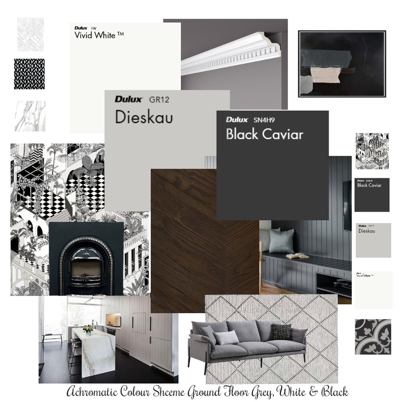 Colour sample board Module 6 Mood Board by leannedowling on Style Sourcebook