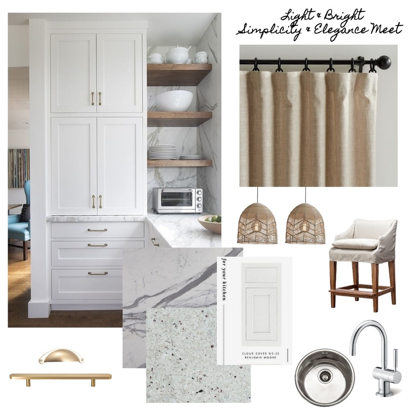 Light & Bright Kitchen Mood Board by kirstybarclay on Style Sourcebook