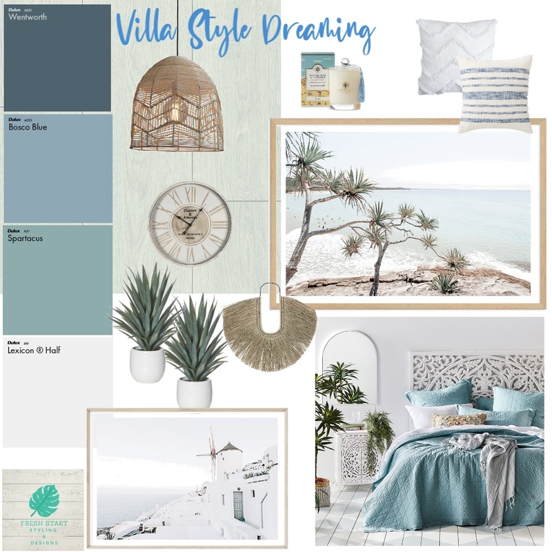 Villa Style Dreaming Mood Board by Fresh Start Styling & Designs on Style Sourcebook