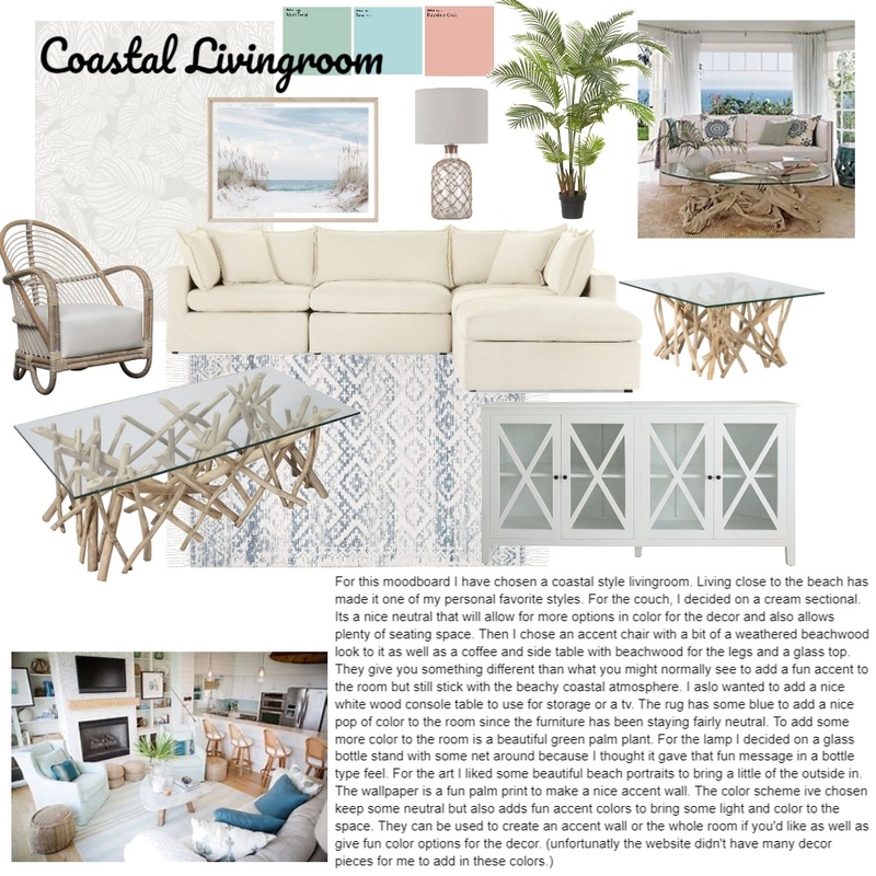 coastal living room Mood Board by myleahkay on Style Sourcebook