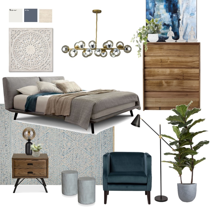 Bedroom Mood Board by Monika on Style Sourcebook