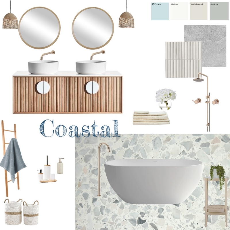 Coastal Mood Board by josiezing on Style Sourcebook