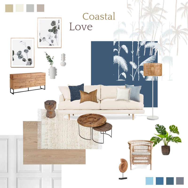 Coastal Love Mood Board by Studio LJW on Style Sourcebook