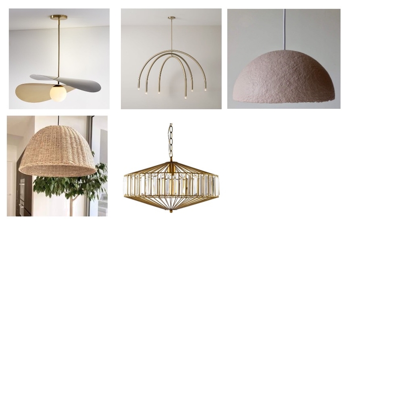 Pendant Mood Board by Rhiannon Lee, Oleander & Finch Interiors on Style Sourcebook