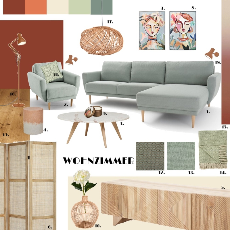 Living Mood Board by Dede Kienst on Style Sourcebook