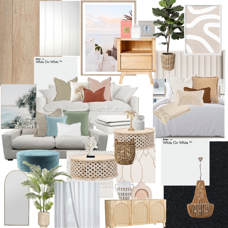 Tyler's living & bedroom Mood Board by alarnalawrence on Style Sourcebook