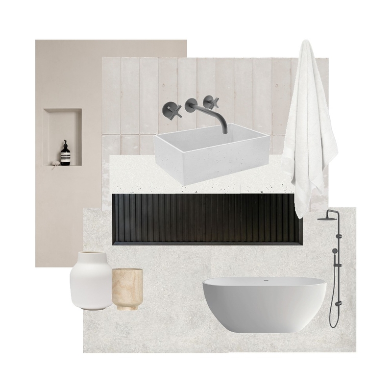 Serene Bathroom Mood Board by molliekdesign on Style Sourcebook