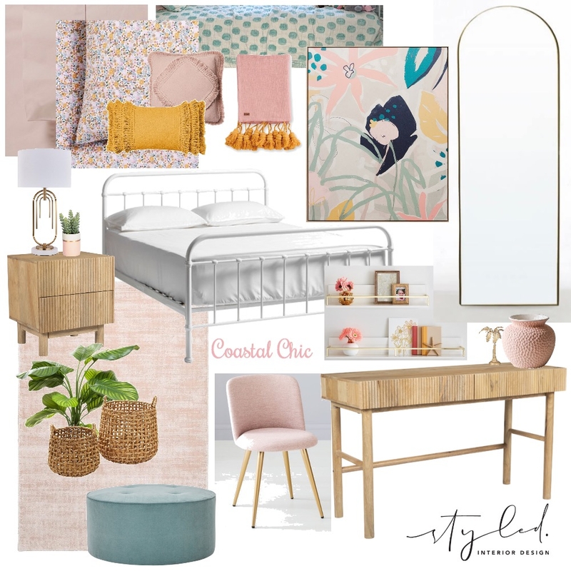 Sydney Bedroom - Coastal Chic Mood Board by Styled Interior Design on Style Sourcebook