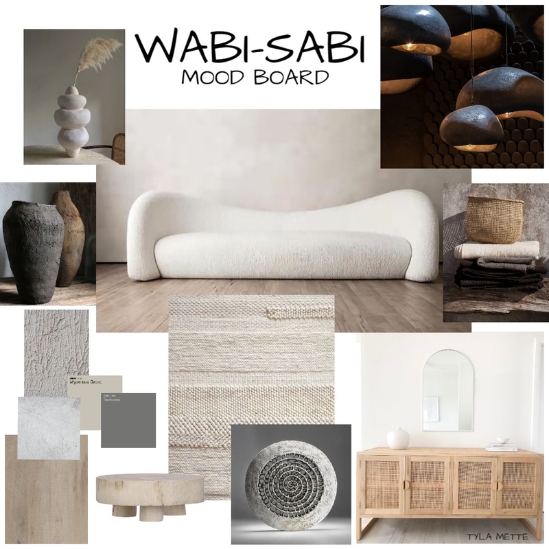 WABI SABI Mood Board by TMDesign on Style Sourcebook