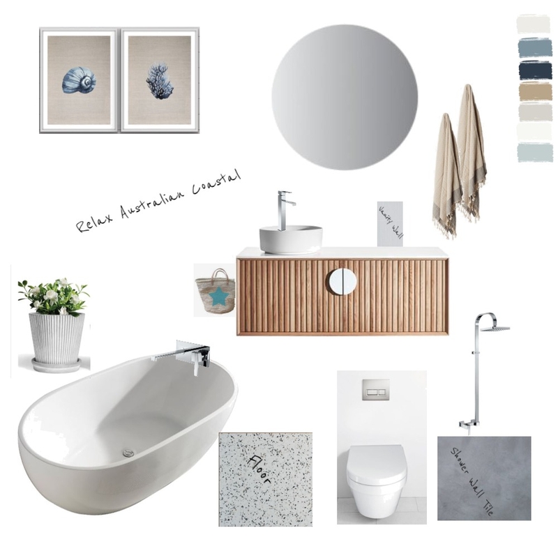 Australian Coastal Bathroom Mood Board by NancyO on Style Sourcebook