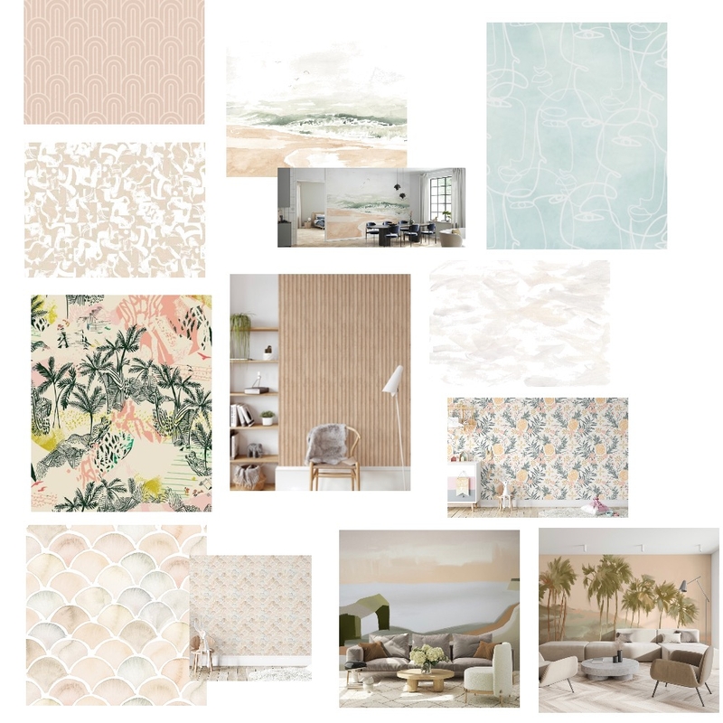 Wallpaper Mood Board by Oleander & Finch Interiors on Style Sourcebook