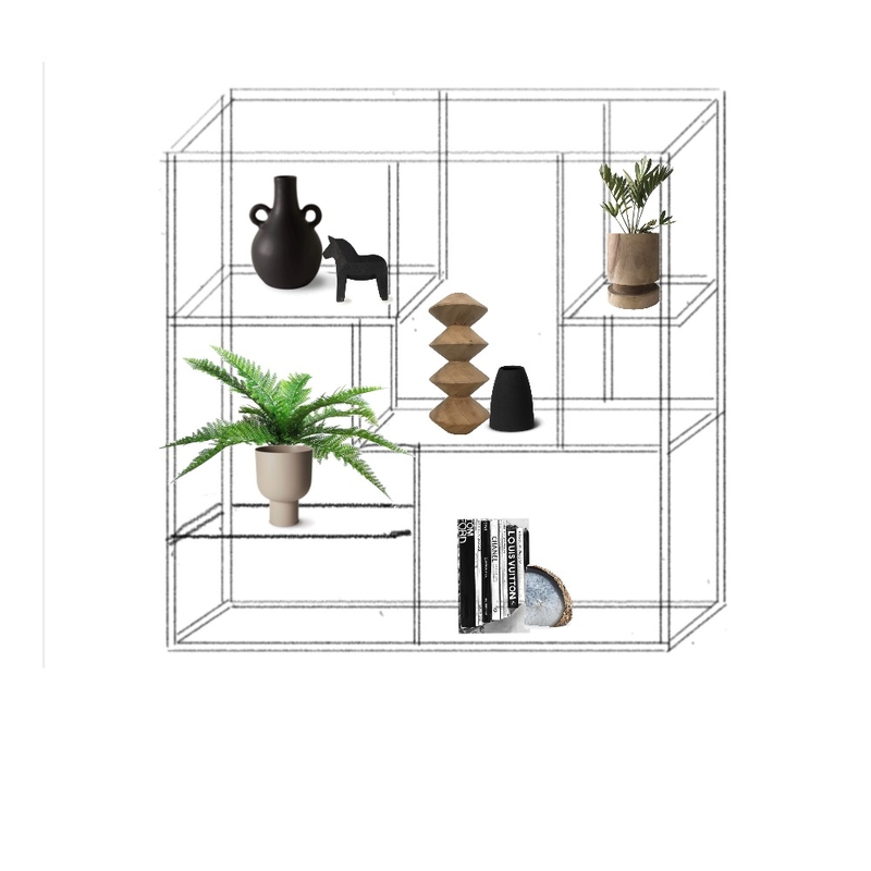 Bespoke shelving decor items Nigel Mood Board by Jennypark on Style Sourcebook