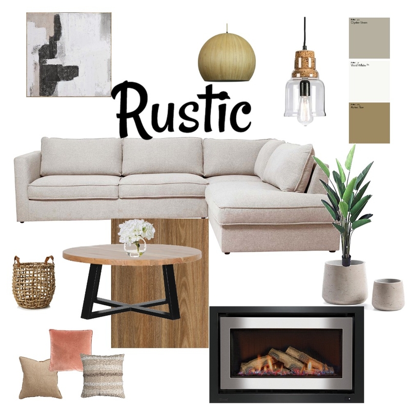 RUSTIC Mood Board by ELIZE CAROTO KINNEAR on Style Sourcebook