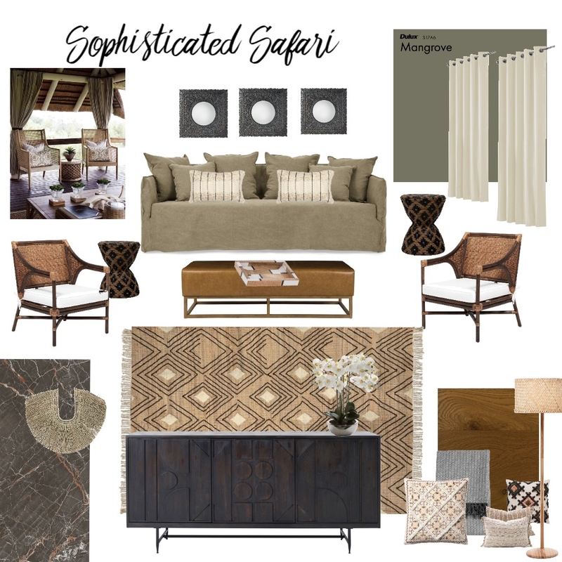 sophisticated safari Mood Board by Di.ErasmusDesign on Style Sourcebook