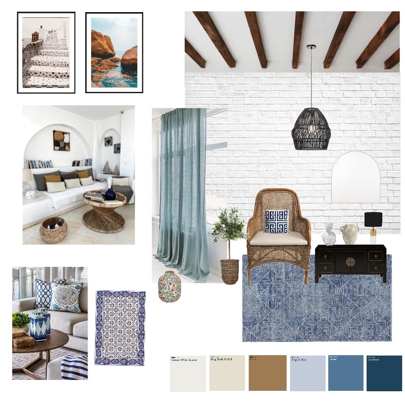 Mediterranean Mood Board by endterior on Style Sourcebook