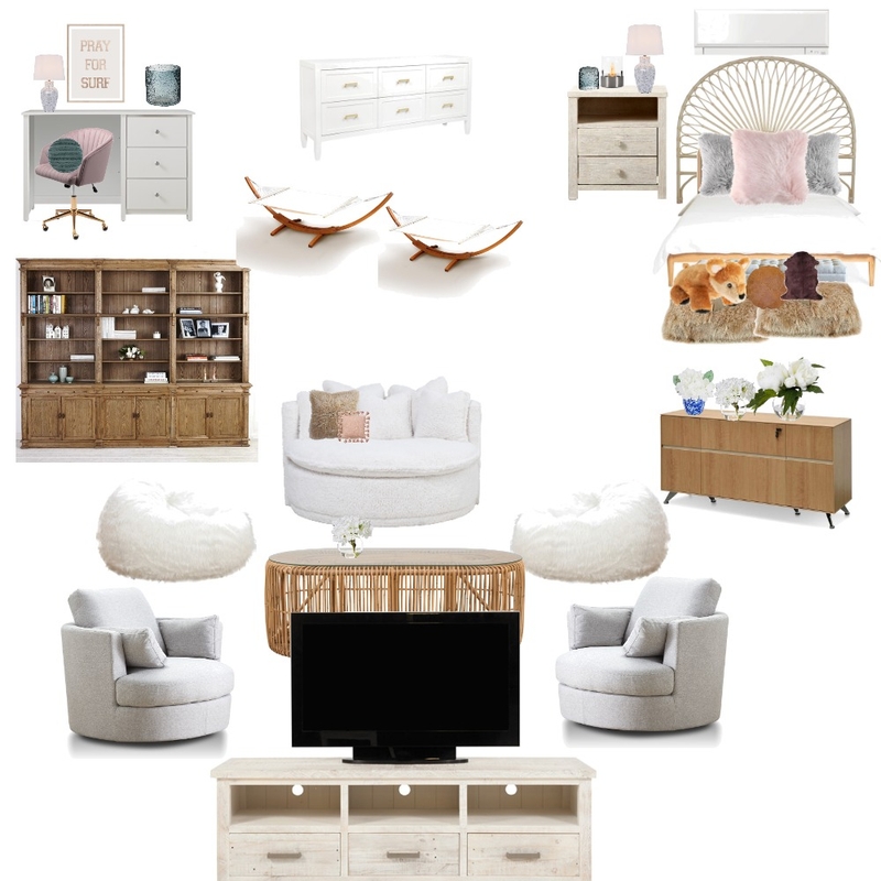 lily's bedroom Mood Board by oursagehome on Style Sourcebook