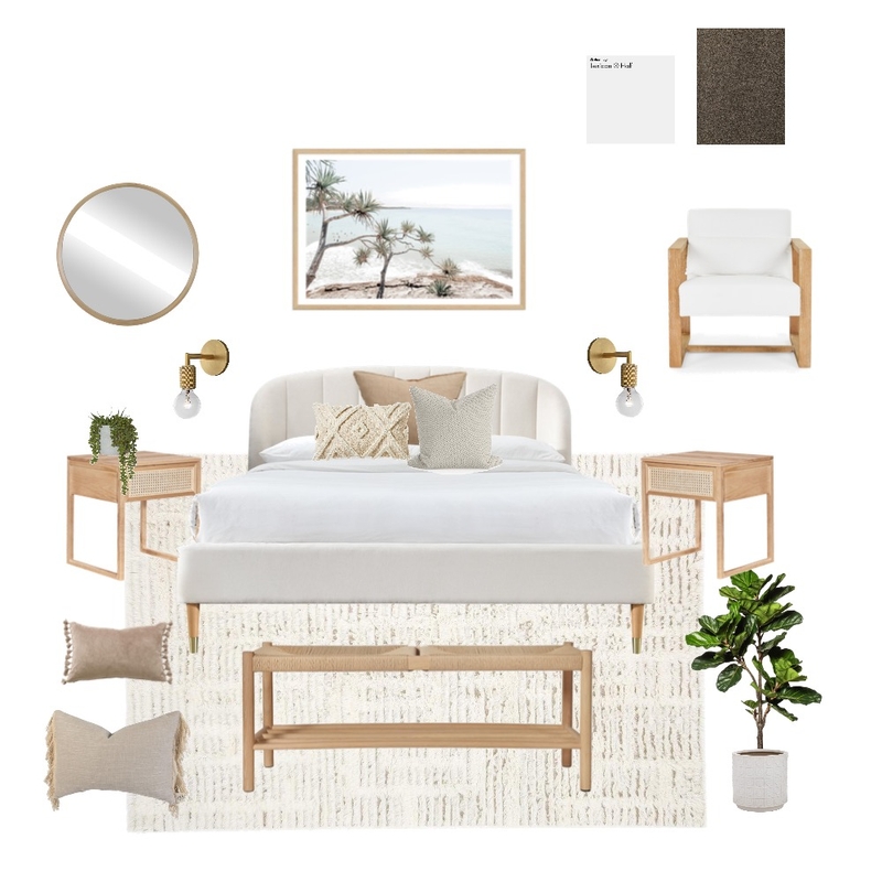 Earthy Coastal Bedroom Mood Board by Hails11 on Style Sourcebook