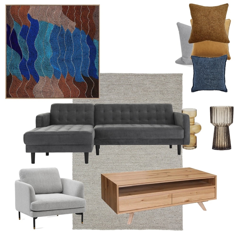 lounge Mood Board by Jamie Mitrovic on Style Sourcebook