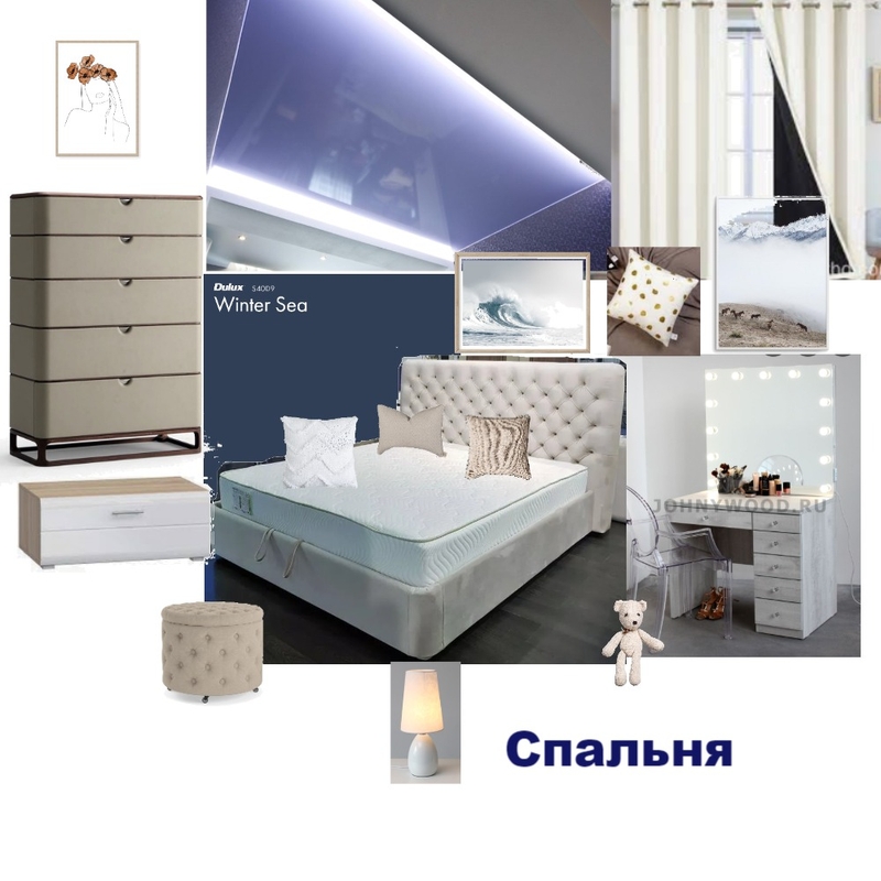 Bedroom Janeta Garanovic Mood Board by Janeta Garanovic Visata on Style Sourcebook